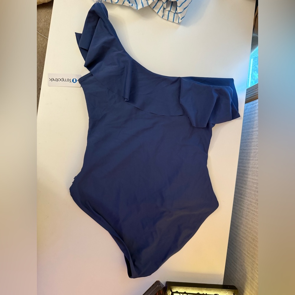One-Piece Blue Swimsuit